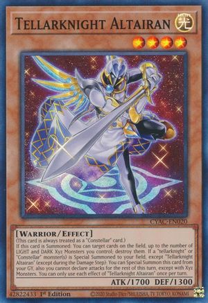 Tellarknight Altairan (CYAC-EN020) - Cyberstorm Access 1st Edition