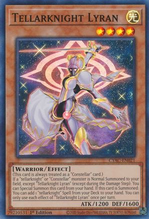 Tellarknight Lyran (CYAC-EN021) - Cyberstorm Access 1st Edition