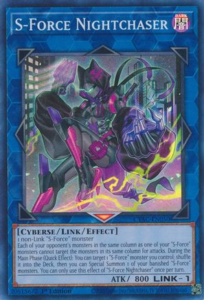 S-Force Nightchaser (CYAC-EN050) - Cyberstorm Access 1st Edition