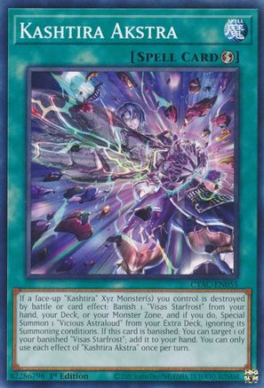 Kashtira Akstra - CYAC-EN055 - Cyberstorm Access 1st Edition