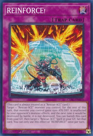 REINFORCE! (CYAC-EN075) - Cyberstorm Access 1st Edition