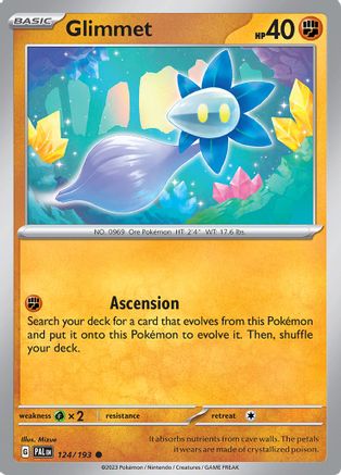 Glimmet - 124/193 124 - SV02 Paldea Evolved