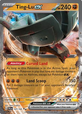 Ting-Lu ex 127 - SV02 Paldea Evolved Holofoil