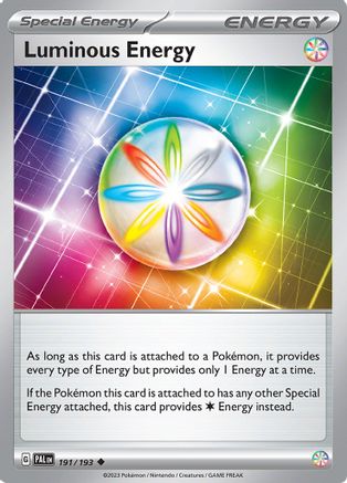 Luminous Energy 191 - SV02 Paldea Evolved Reverse Holofoil