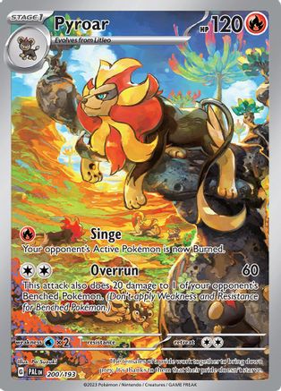 Pyroar 200 - SV02 Paldea Evolved Holofoil