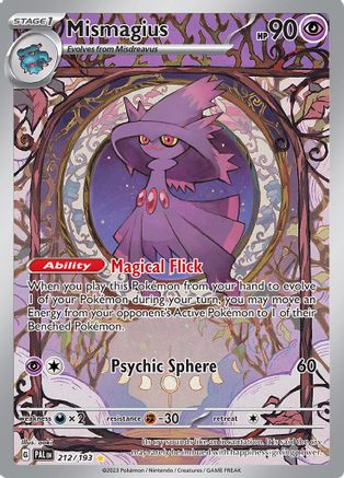 Mismagius 212 - SV02 Paldea Evolved Holofoil