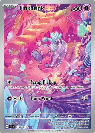 Tinkatink - 216/193 216 - SV02 Paldea Evolved Holofoil