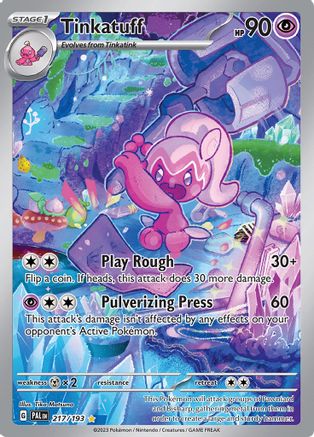 Tinkatuff - 217/193 217 - SV02 Paldea Evolved Holofoil