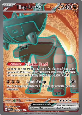 Ting-Lu ex 243 - SV02 Paldea Evolved Holofoil