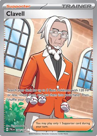Clavell - 249/193 249 - SV02 Paldea Evolved Holofoil