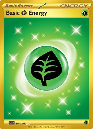 Basic Grass Energy 278 - SV02 Paldea Evolved Holofoil