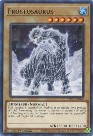 Frostosaurus (WISU-EN008) - Wild Survivors 1st Edition
