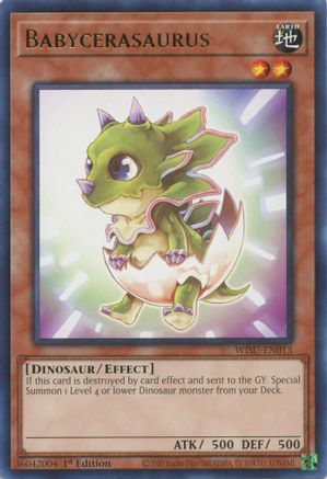 Babycerasaurus (WISU-EN013) - Wild Survivors 1st Edition