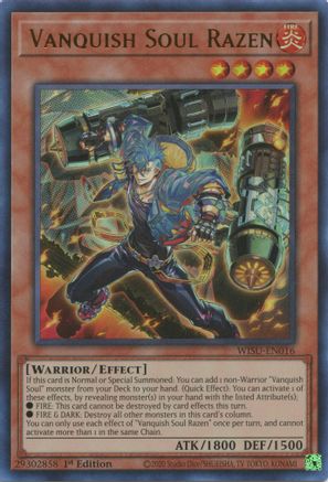 Vanquish Soul Razen (WISU-EN016) - Wild Survivors 1st Edition