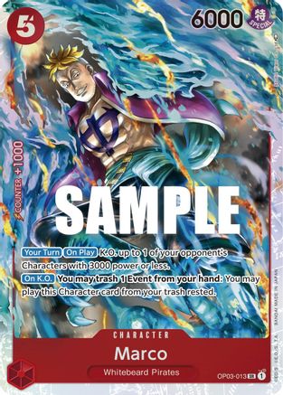 Marco (OP03-013) - Pillars of Strength Foil