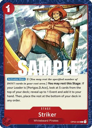 Striker (OP03-020) - Pillars of Strength