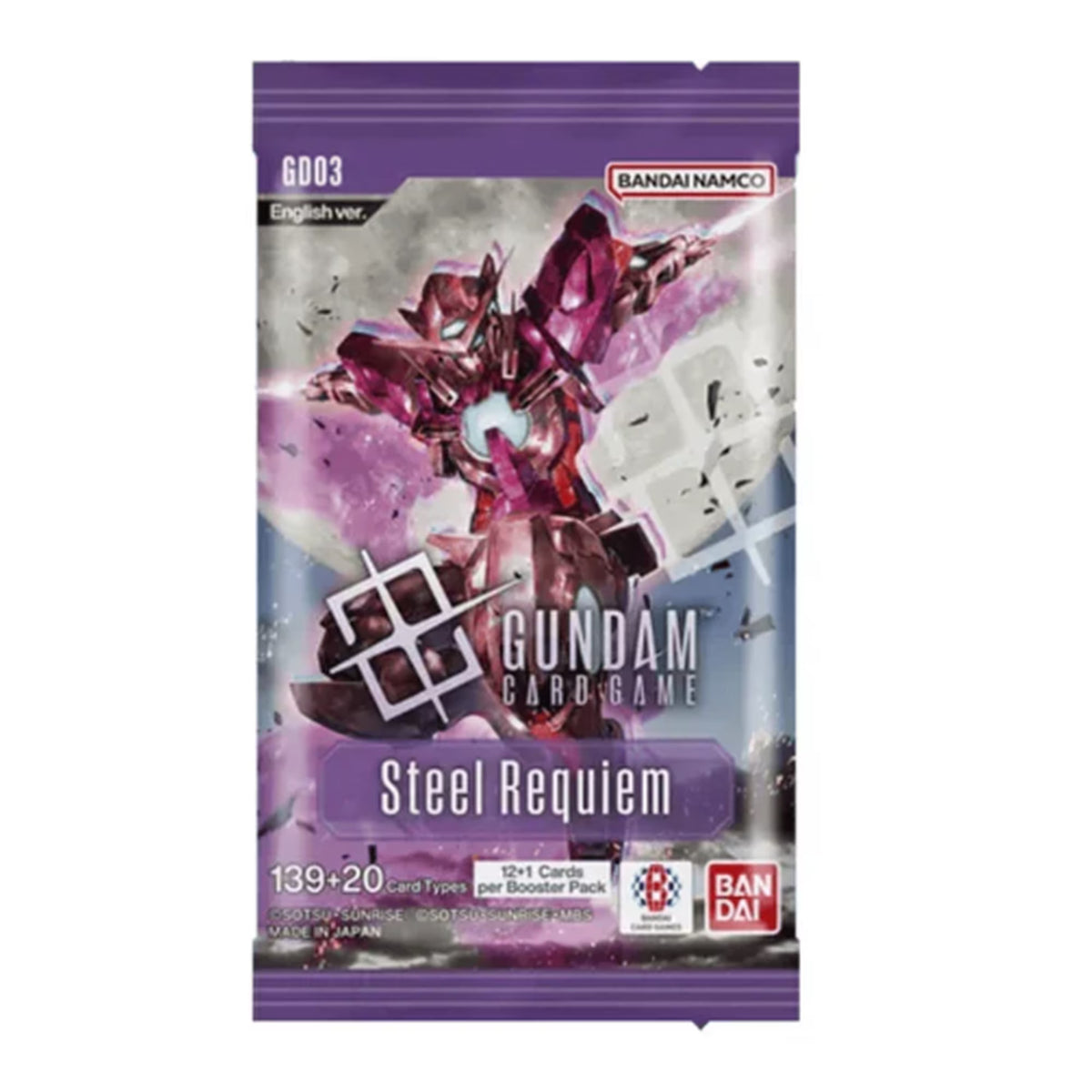 GUNDAM Steel Requiem GD03 Booster Pack