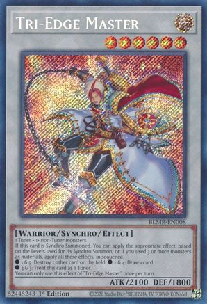 Tri-Edge Master (BLMR-EN008) - Battles of Legend: Monstrous Revenge 1st Edition