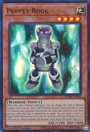 Puppet Rook (BLMR-EN016) - Battles of Legend: Monstrous Revenge 1st Edition