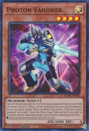 Photon Vanisher (BLMR-EN058) - Battles of Legend: Monstrous Revenge 1st Edition
