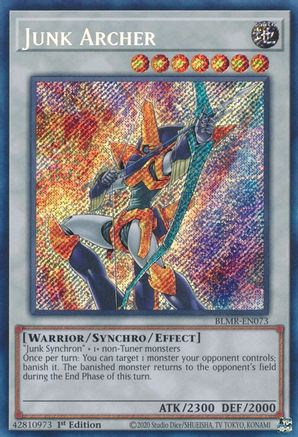 Junk Archer (BLMR-EN073) - Battles of Legend: Monstrous Revenge 1st Edition