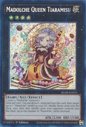 Madolche Queen Tiaramisu (BLMR-EN076) - Battles of Legend: Monstrous Revenge 1st Edition