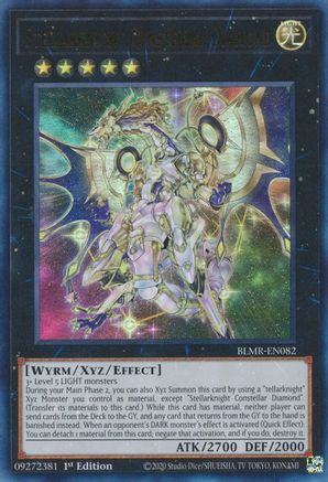 Stellarknight Constellar Diamond (BLMR-EN082) - Battles of Legend: Monstrous Revenge 1st Edition