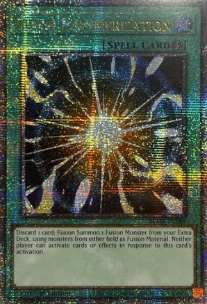 Super Polymerization (Quarter Century Secret Rare) (BLMR-EN089) - Battles of Legend: Monstrous Revenge 1st Edition