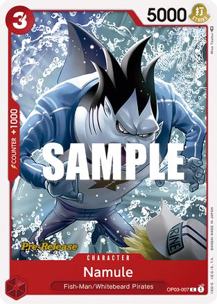 Namule (OP03-007) - Pillars of Strength Pre-Release Cards