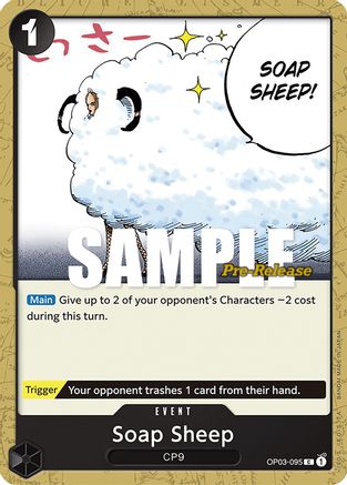 Soap Sheep (OP03-095) - Pillars of Strength Pre-Release Cards