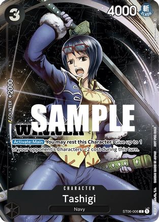 Tashigi (Winner Pack Vol. 4) (ST06-006) - One Piece Promotion Cards Foil