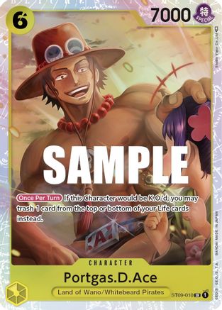 Portgas.D.Ace (ST09-010) - Starter Deck 9: Yamato Foil