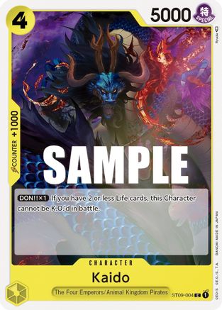 Kaido (ST09-004) - Starter Deck 9: Yamato