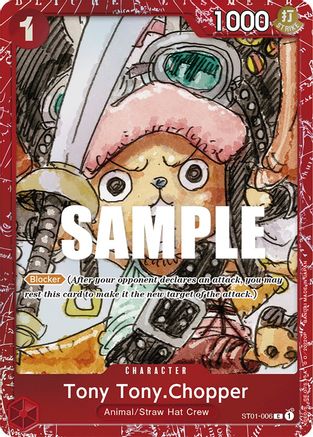 Tony Tony.Chopper (Premium Card Collection -ONE PIECE FILM RED Edition-) (ST01-006) - One Piece Promotion Cards Foil