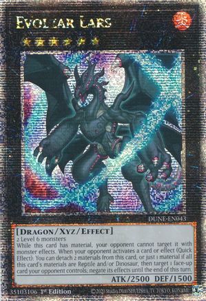 Evolzar Lars (Quarter Century Secret Rare) (DUNE-EN043) - Duelist Nexus 1st Edition