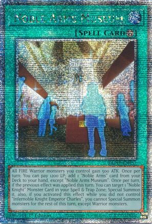 Noble Arms Museum (Quarter Century Secret Rare) (DUNE-EN057) - Duelist Nexus 1st Edition