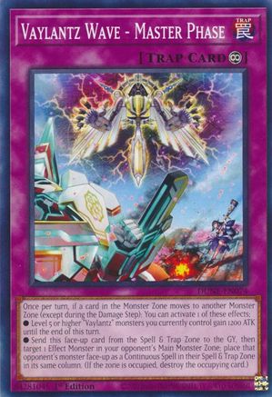 Vaylantz Wave - Master Phase (DUNE-EN074) - Duelist Nexus 1st Edition