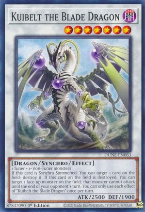 Kuibelt the Blade Dragon (DUNE-EN083) - Duelist Nexus 1st Edition