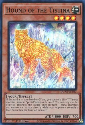 Hound of the Tistina (DUNE-EN087) - Duelist Nexus 1st Edition