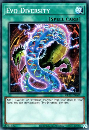 Evo-Diversity (OP22-EN007) - OTS Tournament Pack 22 Unlimited