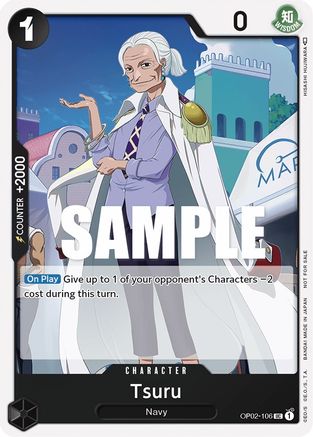 Tsuru (Event Pack Vol. 2) (OP02-106) - One Piece Promotion Cards