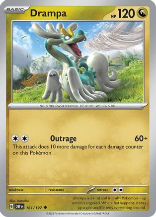 Drampa 161 - SV03 Obsidian Flames