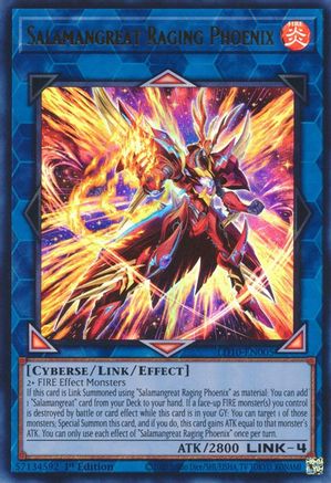 Salamangreat Raging Phoenix (LD10-EN005) - Legendary Duelists: Soulburning Volcano 1st Edition