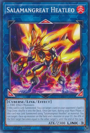 Salamangreat Heatleo (LD10-EN011) - Legendary Duelists: Soulburning Volcano 1st Edition