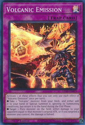 Volcanic Emission (LD10-EN023) - Legendary Duelists: Soulburning Volcano 1st Edition