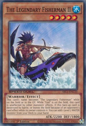 The Legendary Fisherman II (SBC1-ENC10) - Speed Duel: Streets of Battle City 1st Edition