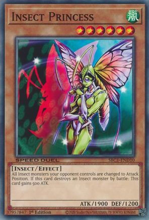 Insect Princess (SBC1-END10) - Speed Duel: Streets of Battle City 1st Edition