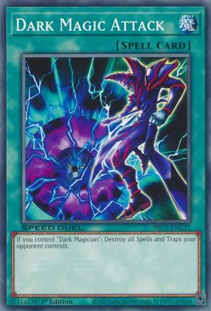 Dark Magic Attack - SBC1-ENG15 - Speed Duel: Streets of Battle City 1st Edition