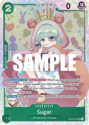 Sugar (OP04-024) - Kingdoms of Intrigue Foil