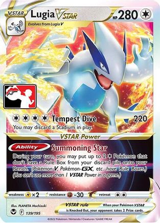 Lugia VSTAR 139 - Prize Pack Series Three Holofoil